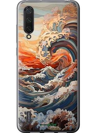 Чохол на xiaomi mi cc9 арт хвилі