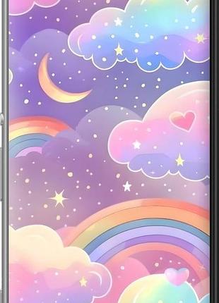 Чехол на sony xperia m5 e5633 облака и радуга сони эксперия м5 е5633