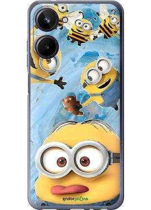 Чехол на realme 10 миньоны риалми 10