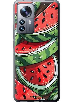 Чехол на xiaomi 12 pro арбуз сяоми 12 про