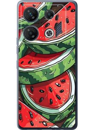 Чехол на infinix gt 10 pro арбуз инфикс гт 10 про