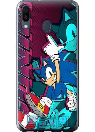 Чехол на samsung galaxy m20 соник sonic самсунг м20