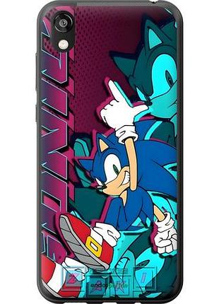 Чехол на huawei honor 8s соник sonic хуавей хонор 8с