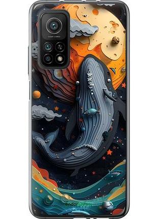 Чохол на xiaomi mi 10t кит у космосі