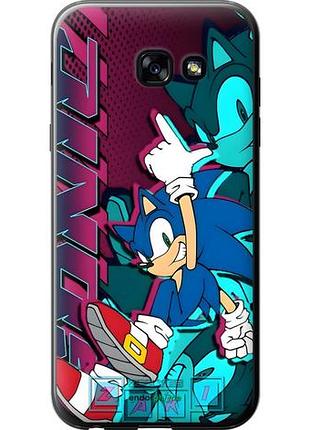 Чехол на samsung galaxy a5 (2017) соник sonic самсунг а5 (2017)
