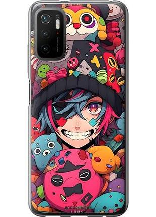 Чохол на xiaomi redmi note 10t аніме хлопець