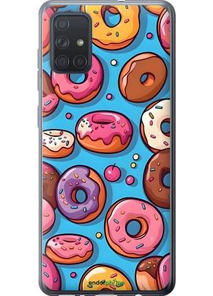 Чохол на samsung galaxy a71 2020 a715f пончики