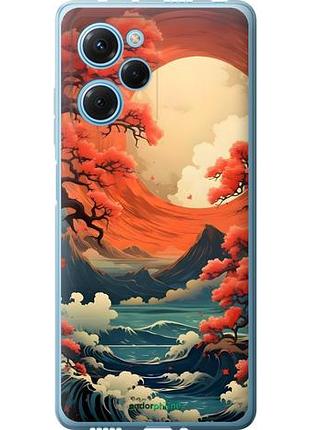 Чехол на xiaomi poco x5 pro 5g природа японии сяоми поко х5 про 5г