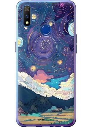 Чохол на realme 3 pro креатиновий арт