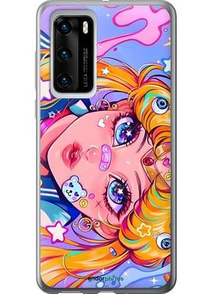 Чехол на huawei p40 сейлор мун 4 хуавей п40