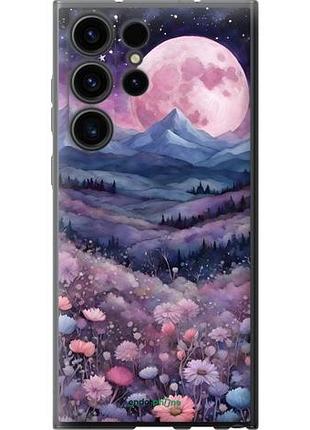 Чехол на samsung galaxy s23 ultra ночь луна арт самсунг с23 ультра