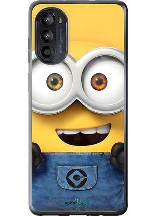 Чехол на motorola moto g52 миньон моторола мото г52