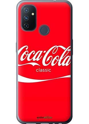 Чехол на oneplus nord n100 кока кола