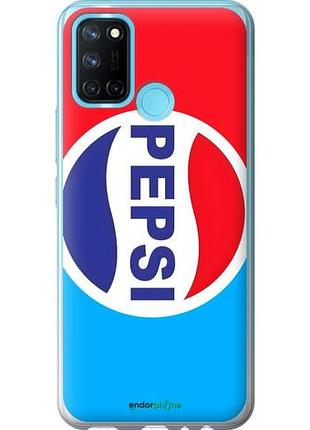Чехол на realme c17 пепси риалми с17