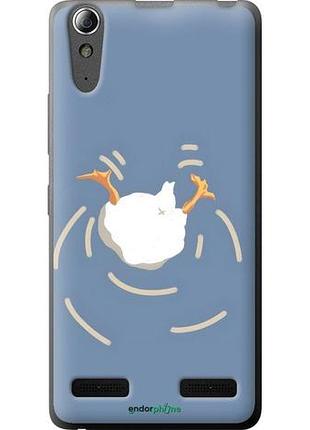 Чехол на lenovo k3 (k30-t) смешная утка, гусь леново к3 (к30-t)