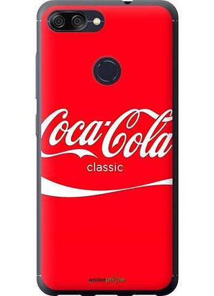 Чехол на asus zenfone max plus m1 zb570tl кока кола асус зенфон макс плюс м1 зетб570тл