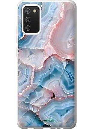 Чехол на samsung galaxy a02s a025f мрамор самсунг а02с а025ф