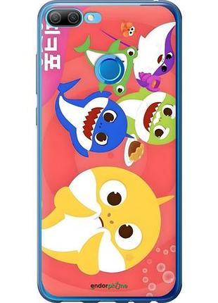 Чехол на huawei honor 9i бейби шаркс хуавей хонор 9и