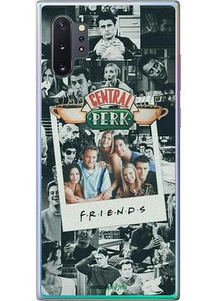 Чехол на samsung galaxy note 10 plus друзья friends самсунг ноут 10 плюс