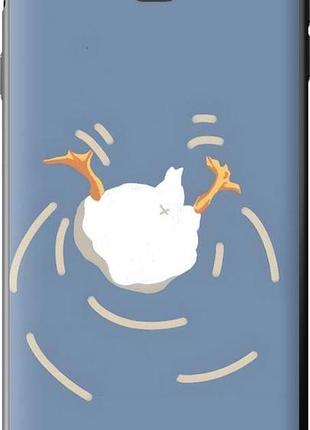 Чехол на samsung galaxy j7 prime смешная утка, гусь самсунг й7 прайм