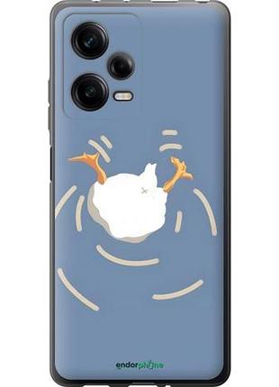 Чехол на xiaomi redmi note 12 pro 5g смешная утка, гусь сяоми редми ноут 12 про 5г