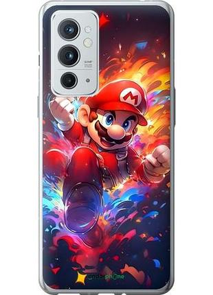 Чехол на oneplus 9rt супер марио