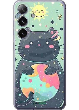Чохол на samsung galaxy s24 plus милий котик