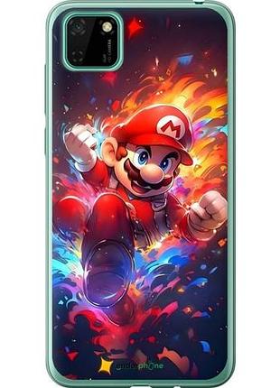Чехол на huawei y5p супер марио хуавей у5p