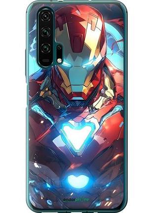 Чехол на huawei honor 20 pro железный человек хуавей хонор 20 про