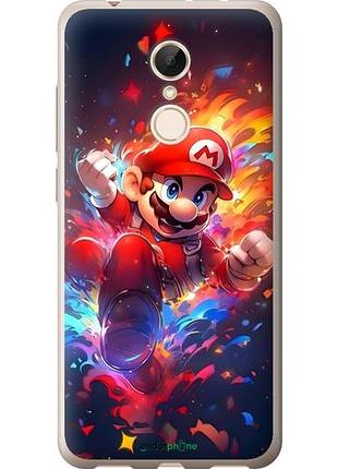Чехол на xiaomi redmi 5 супер марио сяоми редми 5