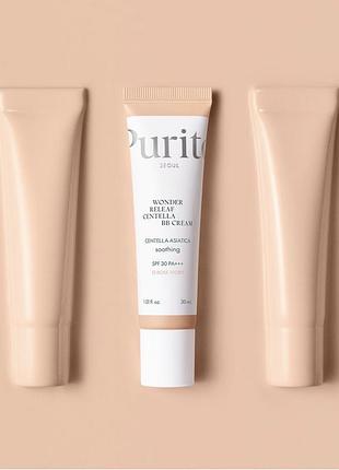 Вв крем з екстрактом центелли purito wonder releaf centella bb cream #15 rose ivory
