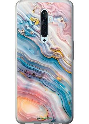 Чехол на oppo reno 2z мрамор красивый оппо рено 2зет