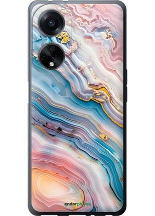 Чехол на oppo a98 мрамор красивый оппо а98