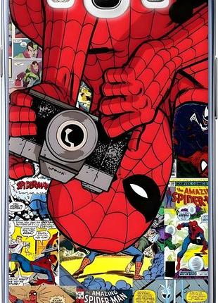 Чехол на samsung galaxy s3 i9300 человек паук, spiderman 2 самсунг с3 и9300 2