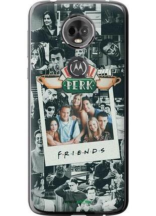 Чехол на motorola moto e5 plus друзья friends моторола мото е5 плюс
