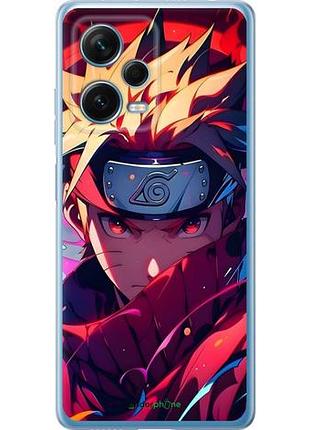 Чехол на xiaomi redmi note 12 pro+ 5g наруто naruto сяоми редми ноут 12 про+ 5г