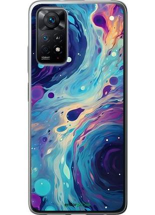 Чохол на xiaomi redmi note 11 арт акварель