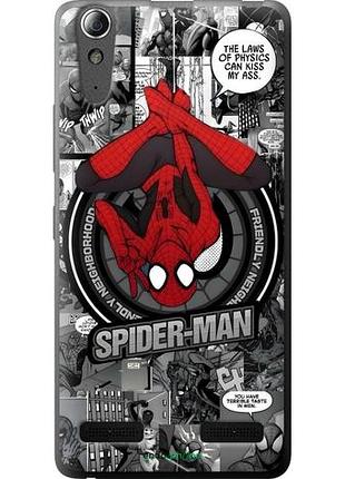 Чехол на lenovo k3 (k30-t) человек паук, spiderman леново к3 (к30-t)