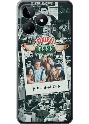Чехол на realme c53 друзья friends риалми с53
