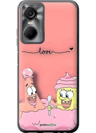Чехол на tecno pop 6 pro be8 спанч боб, sponge bob текно поп 6 про бе8