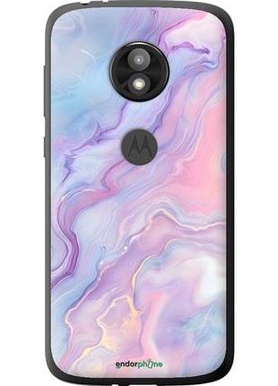 Чехол на motorola moto e5 play нежный мрамор моторола мото е5 плей
