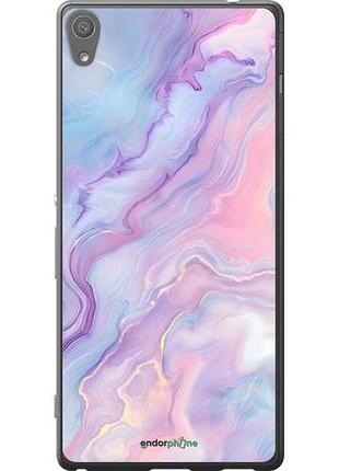 Чехол на sony xperia xa ultra dual f3212 нежный мрамор сони эксперия ха ультра дуал ф3212
