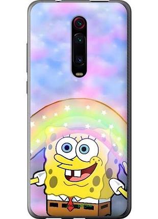 Чехол на xiaomi redmi k20 спанч боб, sponge bob сяоми редми к20