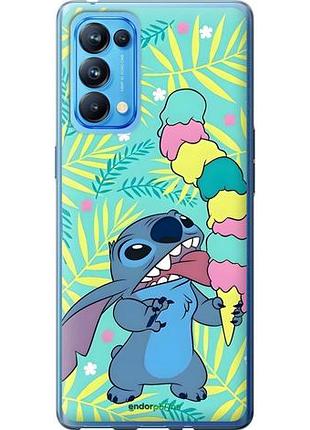 Чехол на oppo reno5 pro стич