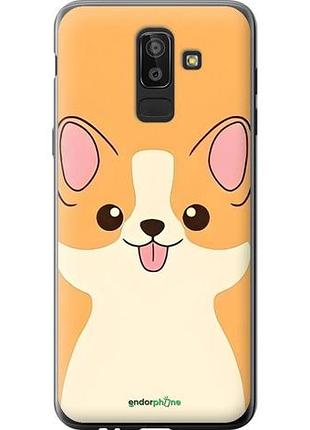 Чехол на samsung galaxy j8 2018 милый пес самсунг й8 2018