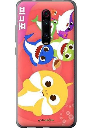 Чехол на xiaomi redmi k20 бейби шаркс сяоми редми к20