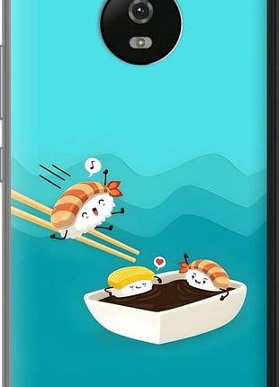 Чехол на motorola moto g5 суши моторола мото г5