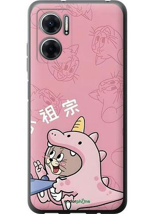 Чехол на xiaomi redmi note 11e том и джерри 2 сяоми редми ноут 11е 2