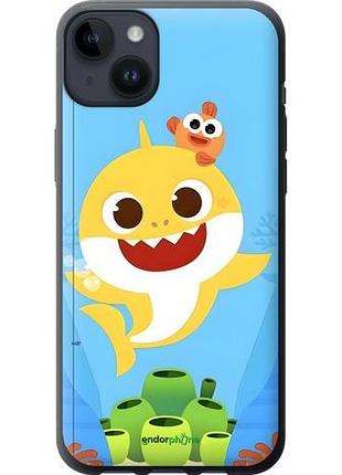Чехол на iphone 14 plus бейби шарк айфон 14 плюс