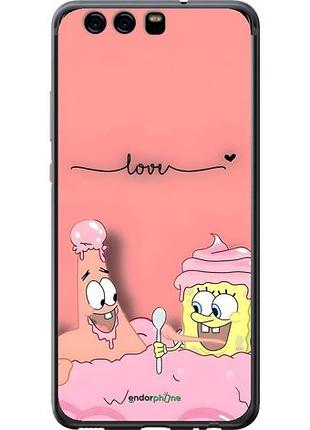 Чехол на huawei p10 спанч боб, sponge bob хуавей п10